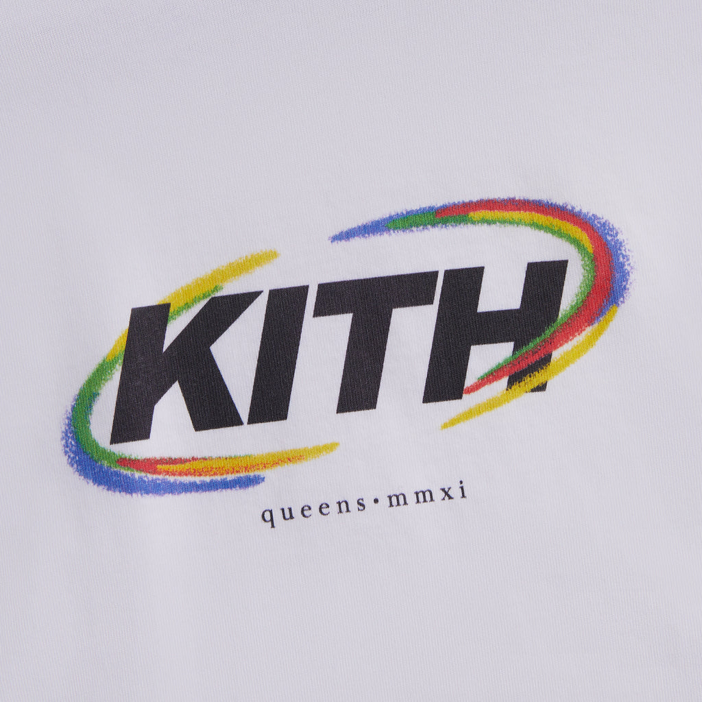 Kith Spiral Vintage Tee - White