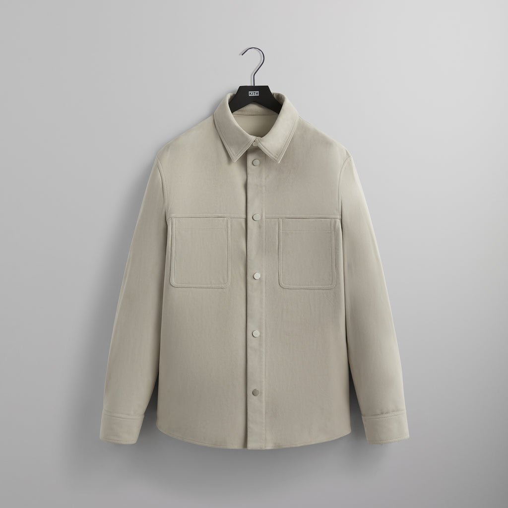 Kith Shearling Apollo Shirt Jacket Idea着丈や肩幅など教えて欲しいです