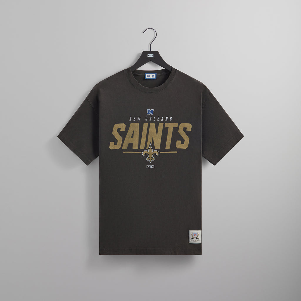 New Orleans Saints Boys White Short Sleeve T- Shirt