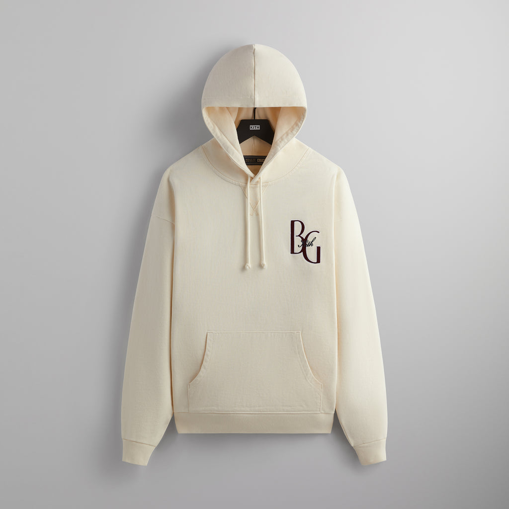 Kith for Bergdorf Goodman Nelson Crest Hoodie - Sandrift