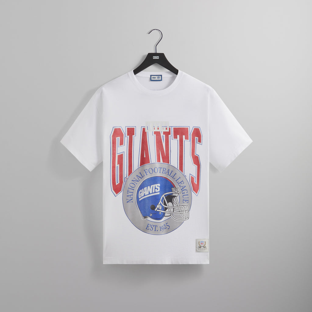 Kith for The NFL: Giants 1925 Vintage Tee - White M