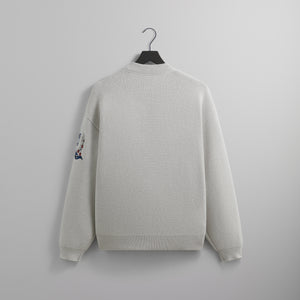 Kith for the NFL: Giants Chunky Cotton Sweater - Light Heather Grey