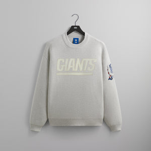 Erlebniswelt-fliegenfischenShops for the NFL: Giants Chunky Cotton Sweater - Light Heather Grey