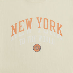 UrlfreezeShops for the New York Knicks NY to the World Vintage Tee - Sandrift