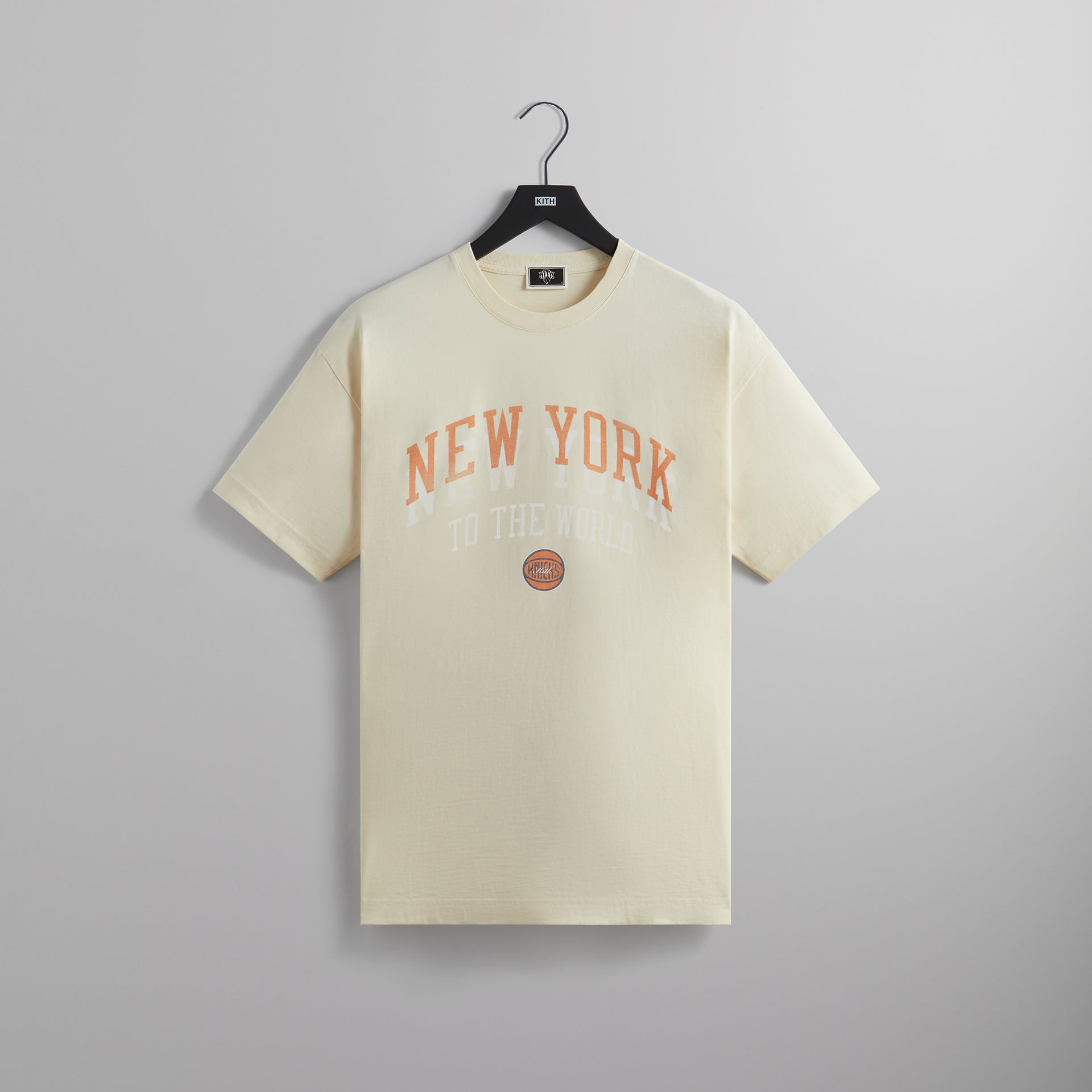 Erlebniswelt-fliegenfischenShops for the New York Knicks NY to the World Vintage Tee - Sandrift