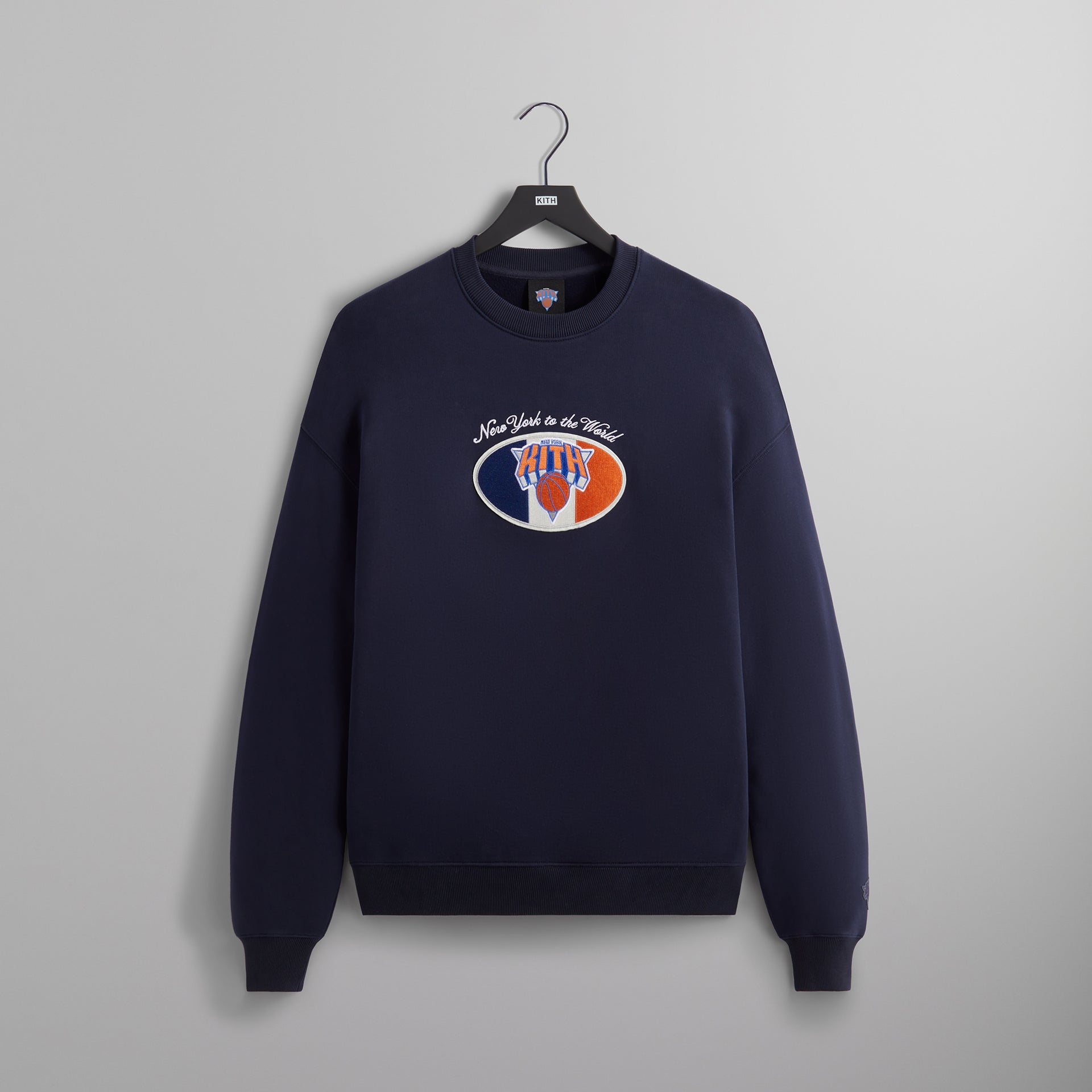 Erlebniswelt-fliegenfischenShops for the New York Knicks NY Insignia Nelson Crewneck - Nocturnal