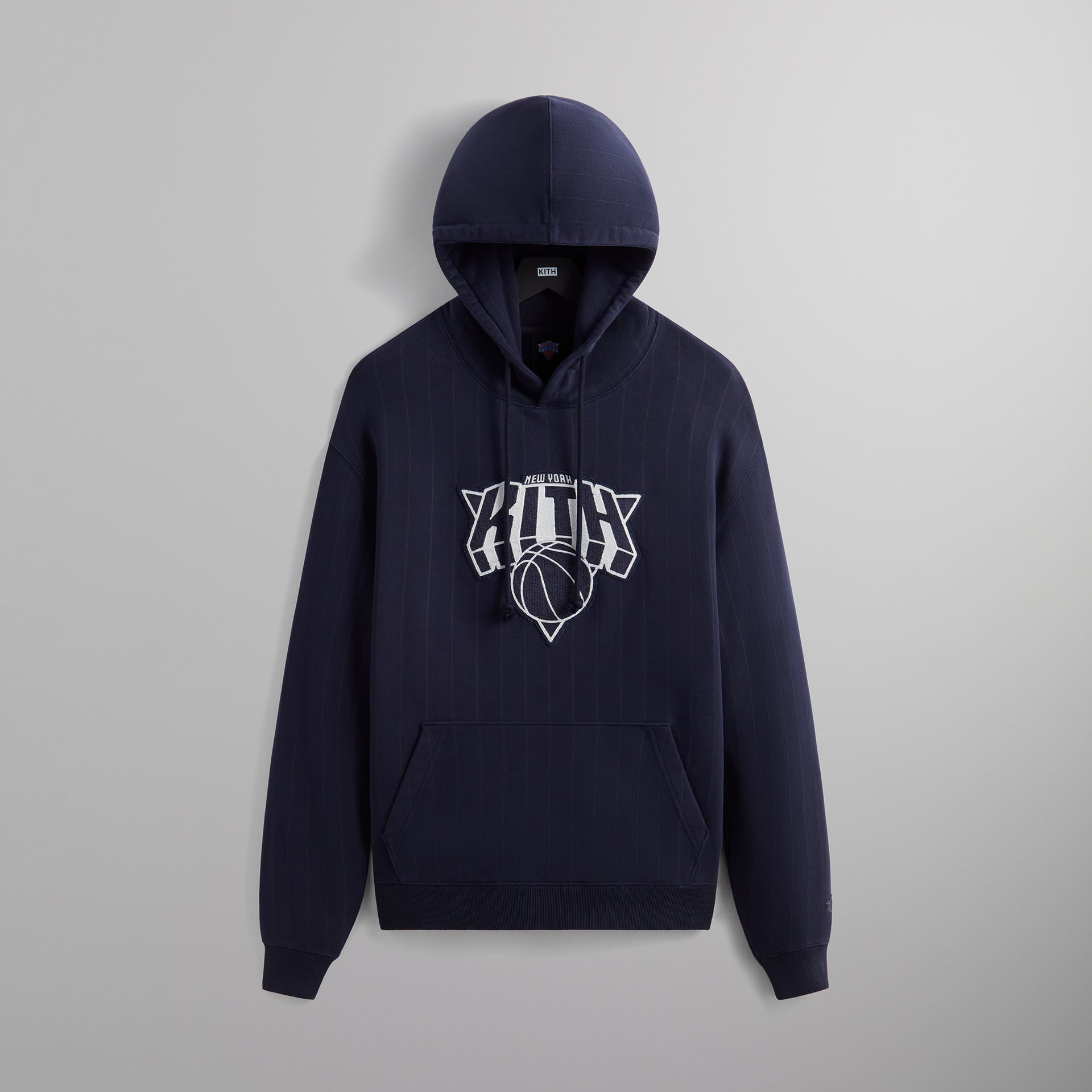 Kith for the New York Knicks NY Pinstripe Williams III Hoodie - Nocturnal