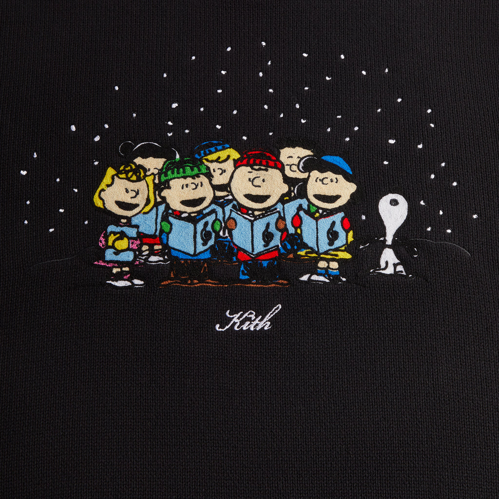 Kith for Peanuts Christmas Carol Sweater Black