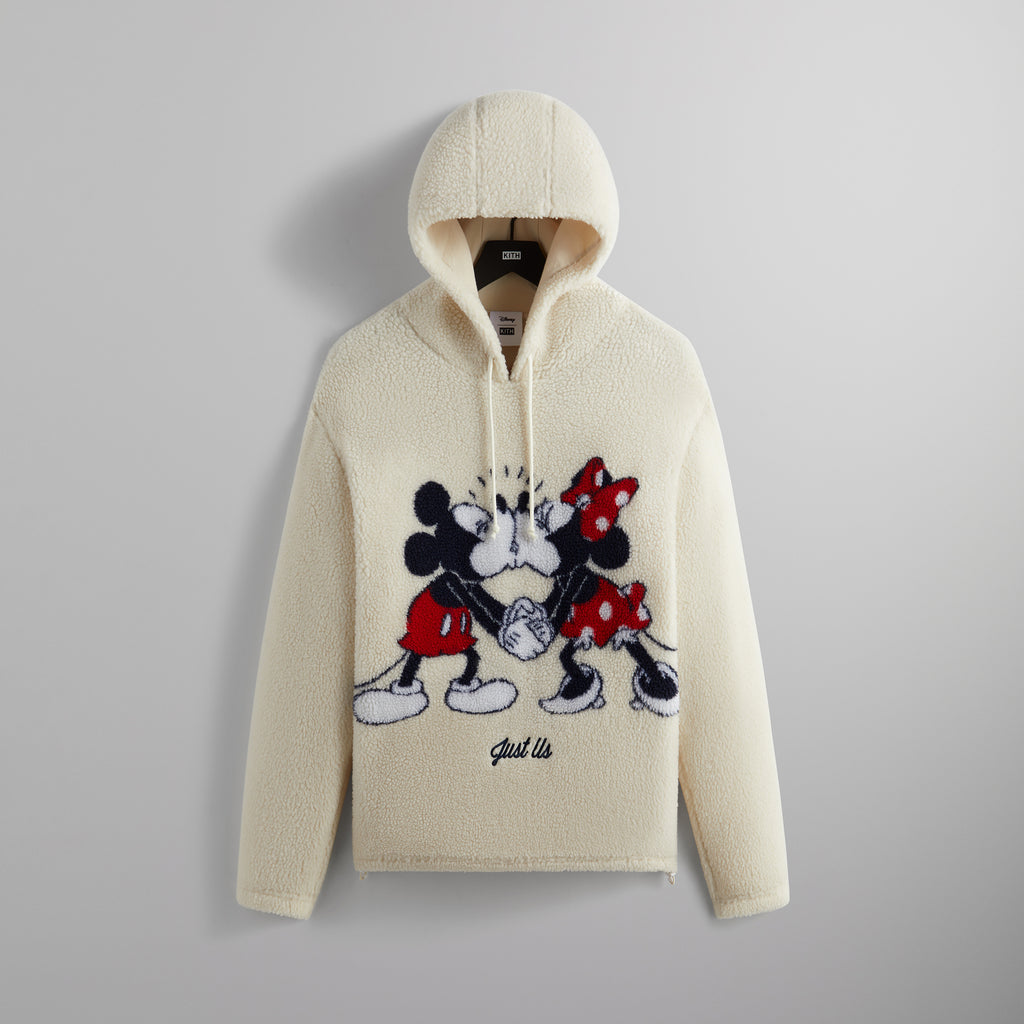 Disney | Kith for Mickey & Friends Sherpa Hoodie - Sandrift