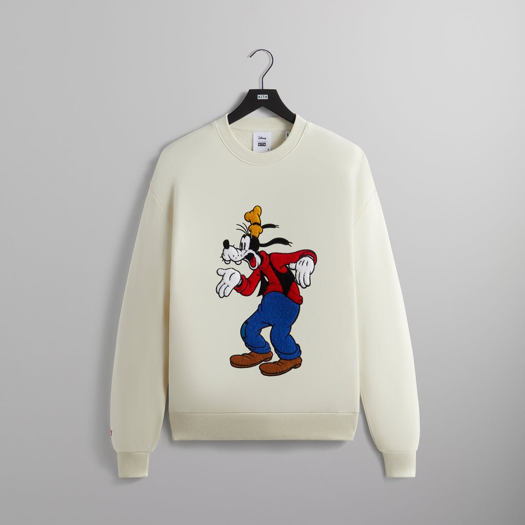 Disney | Kith for Mickey u0026 Friends Astonished Goofy Vintage Crewneck -  Sandrift