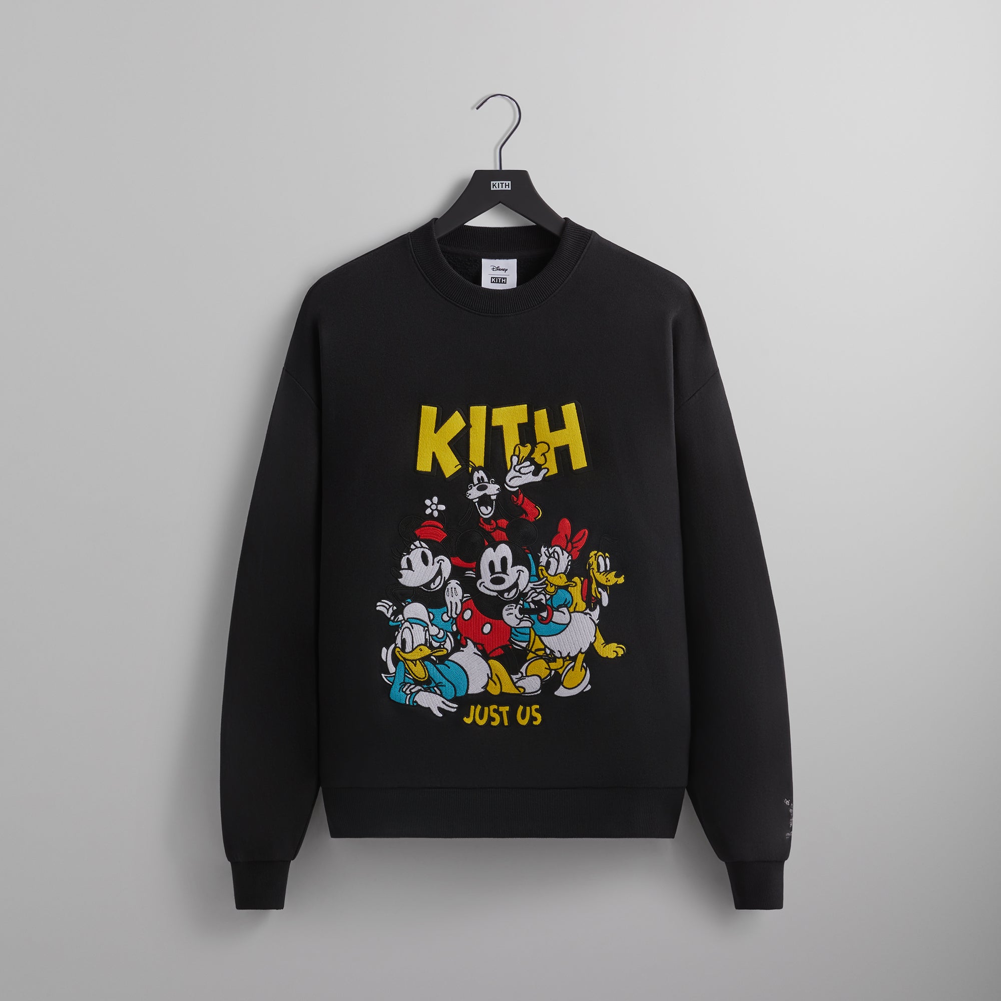 Disney | Kith for Mickey & Friends Forever Vintage Crewneck - Black