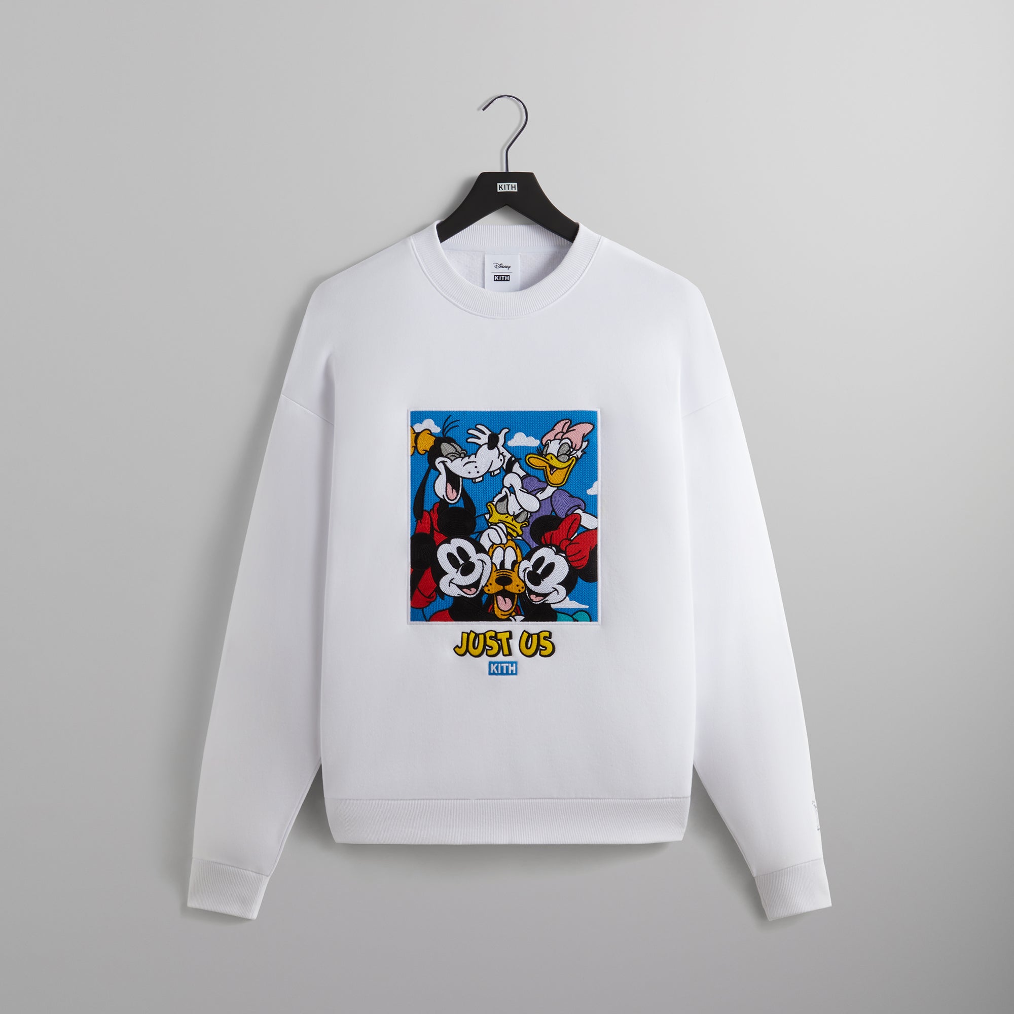 Disney | Kith for Mickey & Friends Family Portrait Vintage Crewneck - White