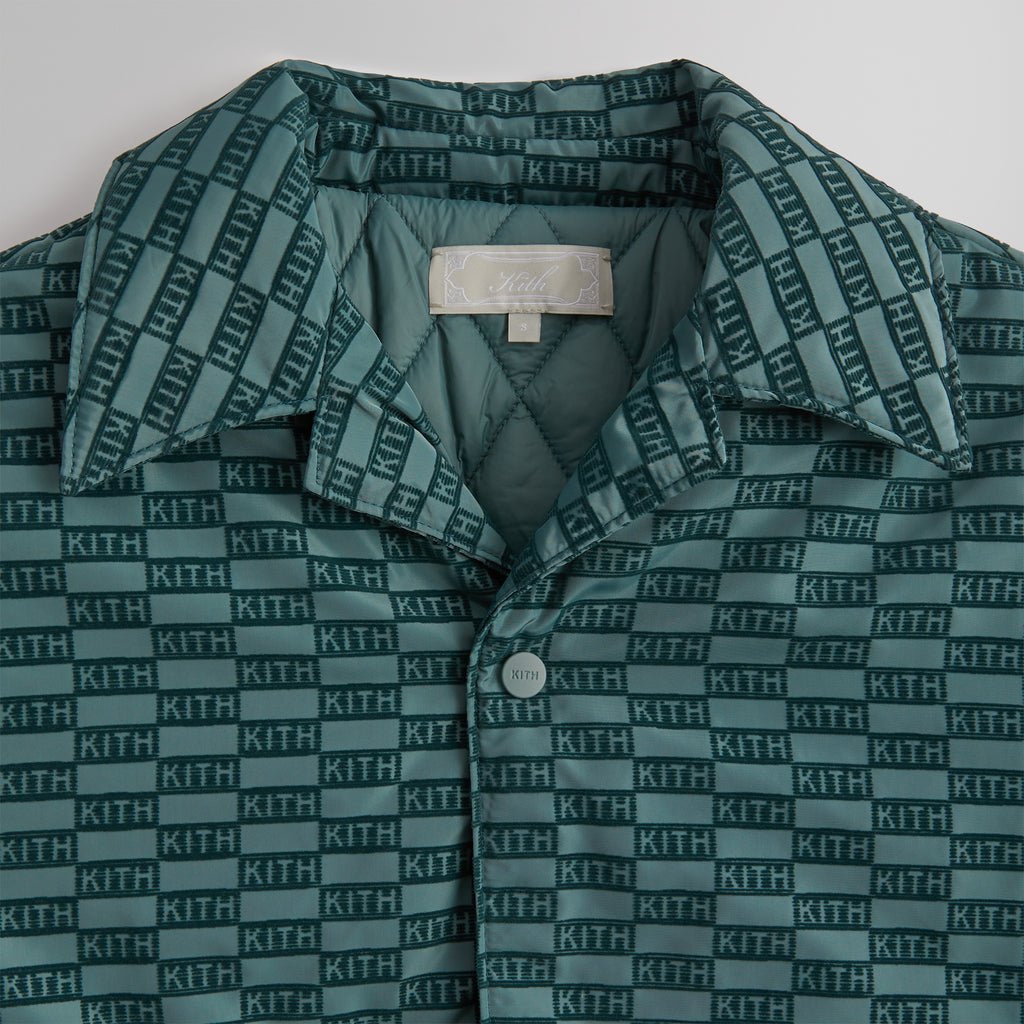 Kith Flocked Monogram Puffed Devon Shirt - Rhythm