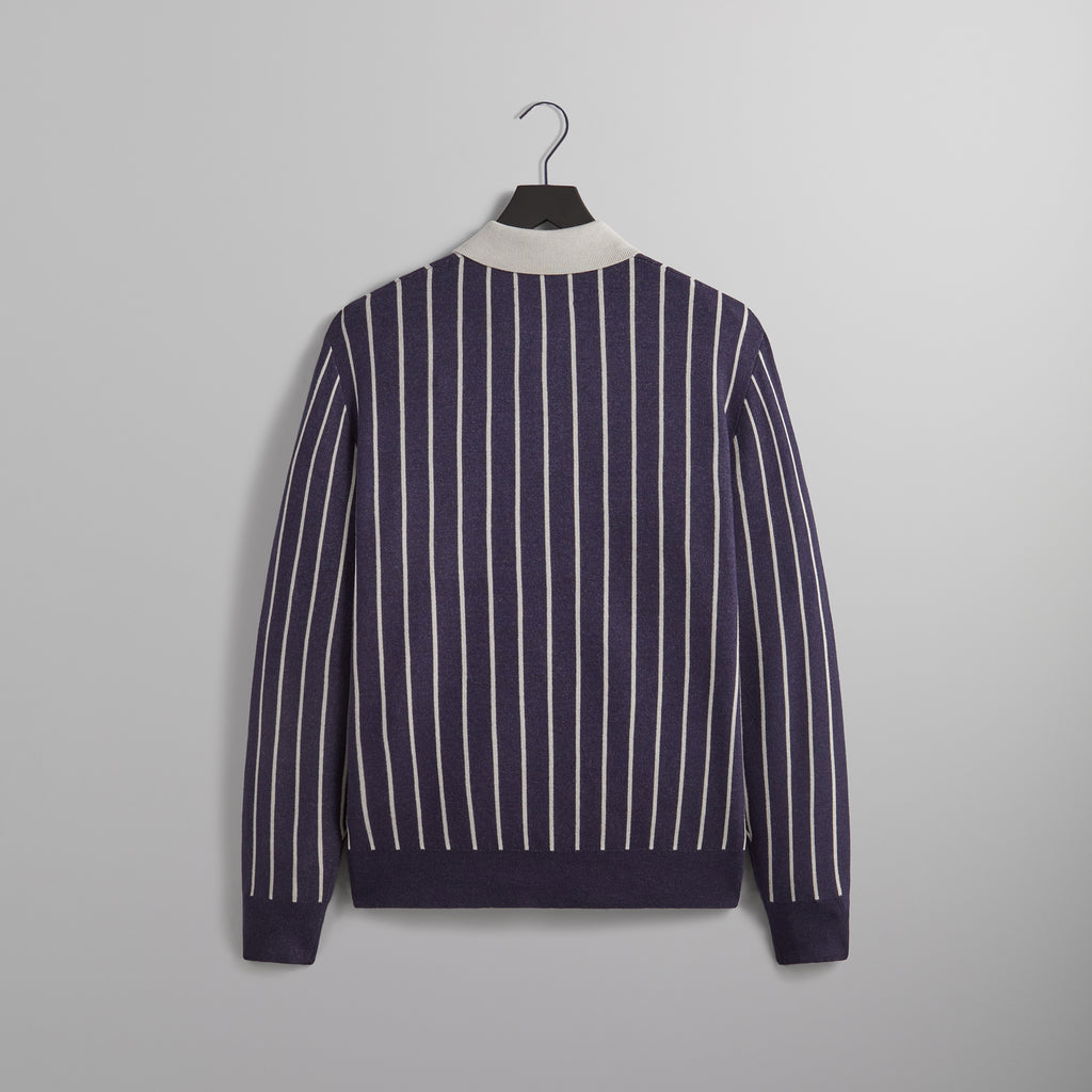 Kith Harmon Rugby Pullover Sweater - Nocturnal Heather