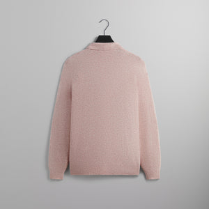 UrlfreezeShops Boucle Harmon Rugby Pullover Sweater - French Pink