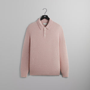 UrlfreezeShops Boucle Harmon Rugby Pullover Sweater - French Pink
