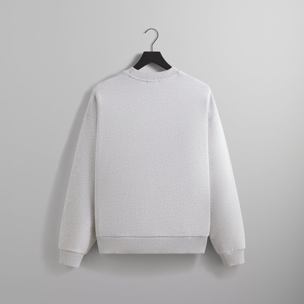 Kith K&K Monogram Nelson Crewneck - Light Heather Grey