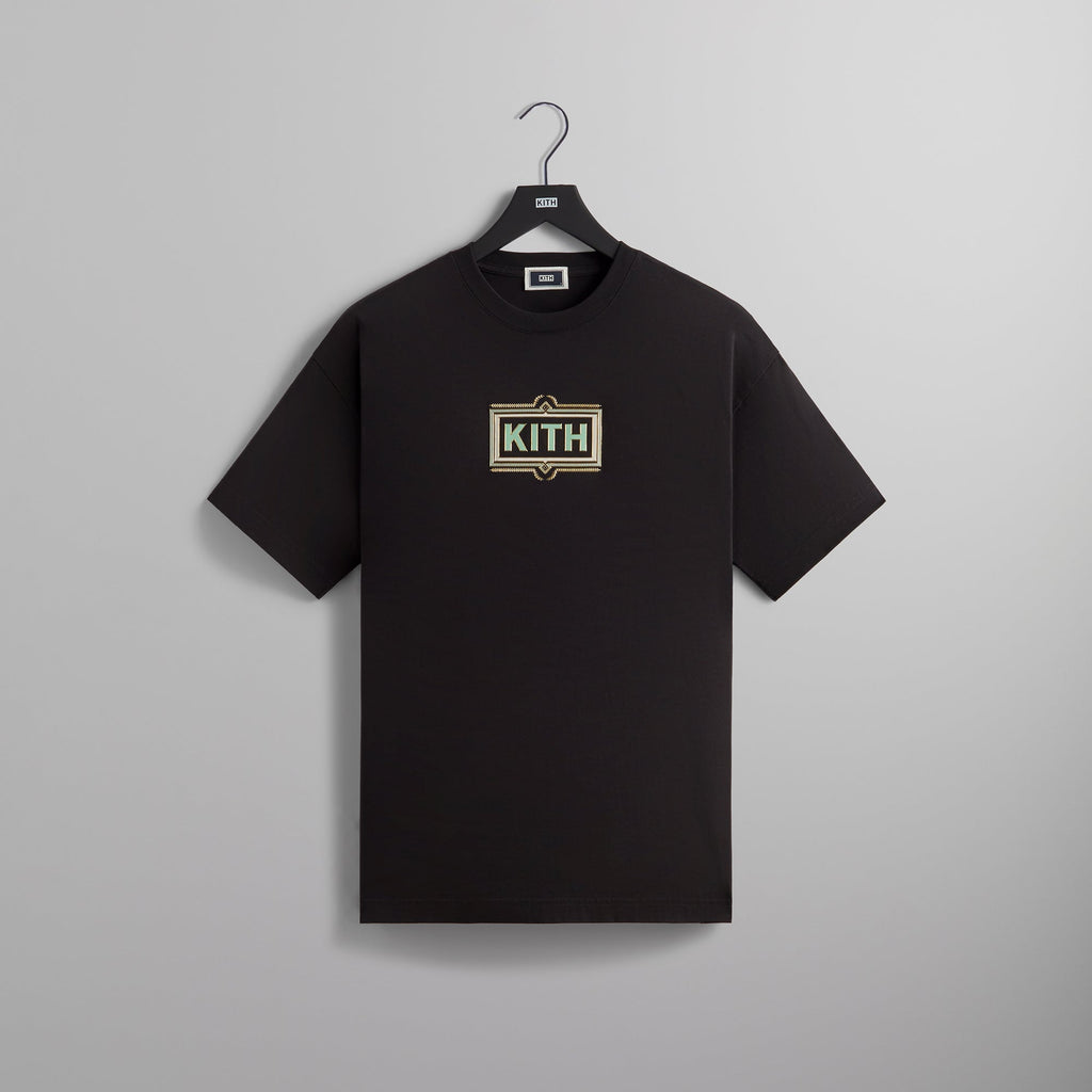 Kith Ornate Classic Logo Tee - Black PH