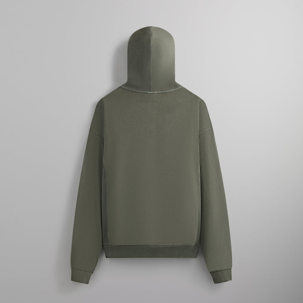 Kith Crystal Wash Interlock Williams IV Hoodie - Island