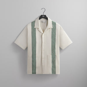 Kith Stripe Combo Reade Shirt - Conifer