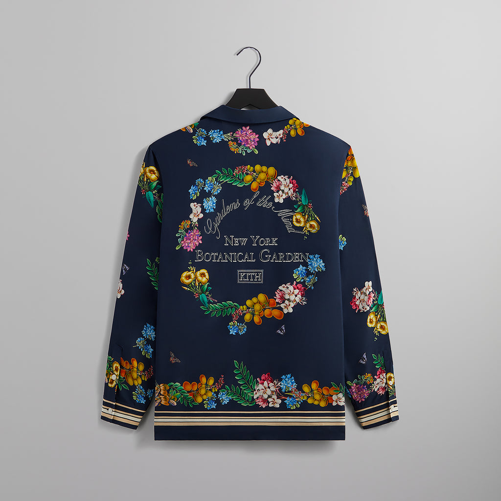 Kith for New York Botanical Garden Floral Border Long Sleeve Thompson