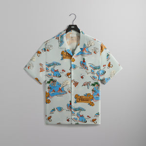 Kith Hawaii Thompson Camp Collar Shirt - Oyster