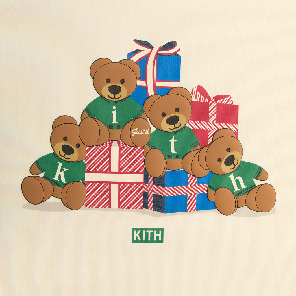 Kith Christmas outlets Teddy Bear Sticker