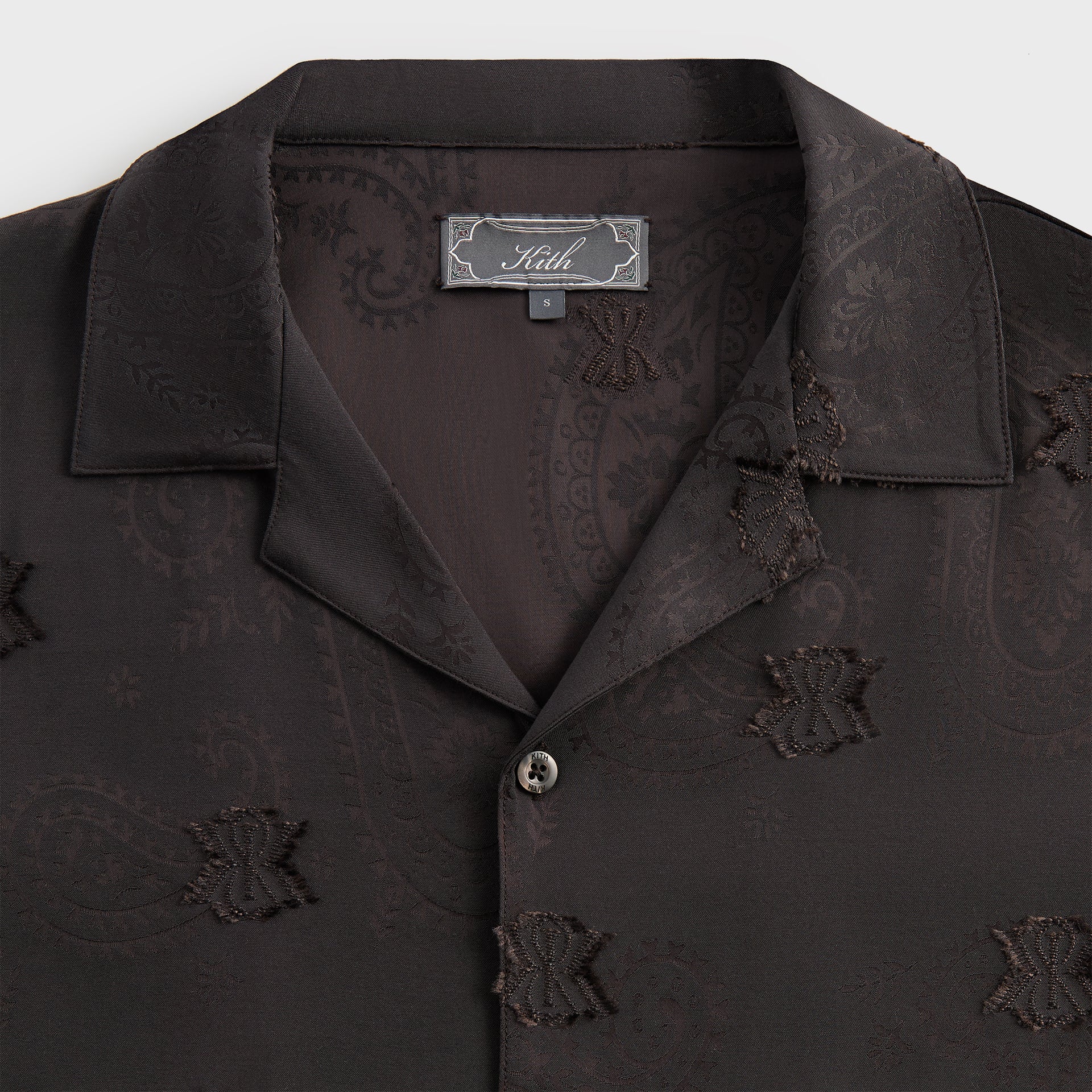 Kith Short Sleeve Thompson Camp Collar Shirt - Kindling