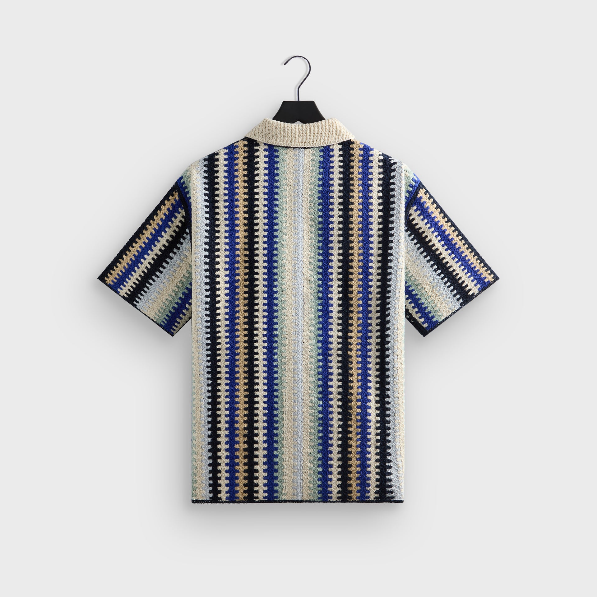 Kith Short Sleeve Keyon Crochet Pullover - Multi