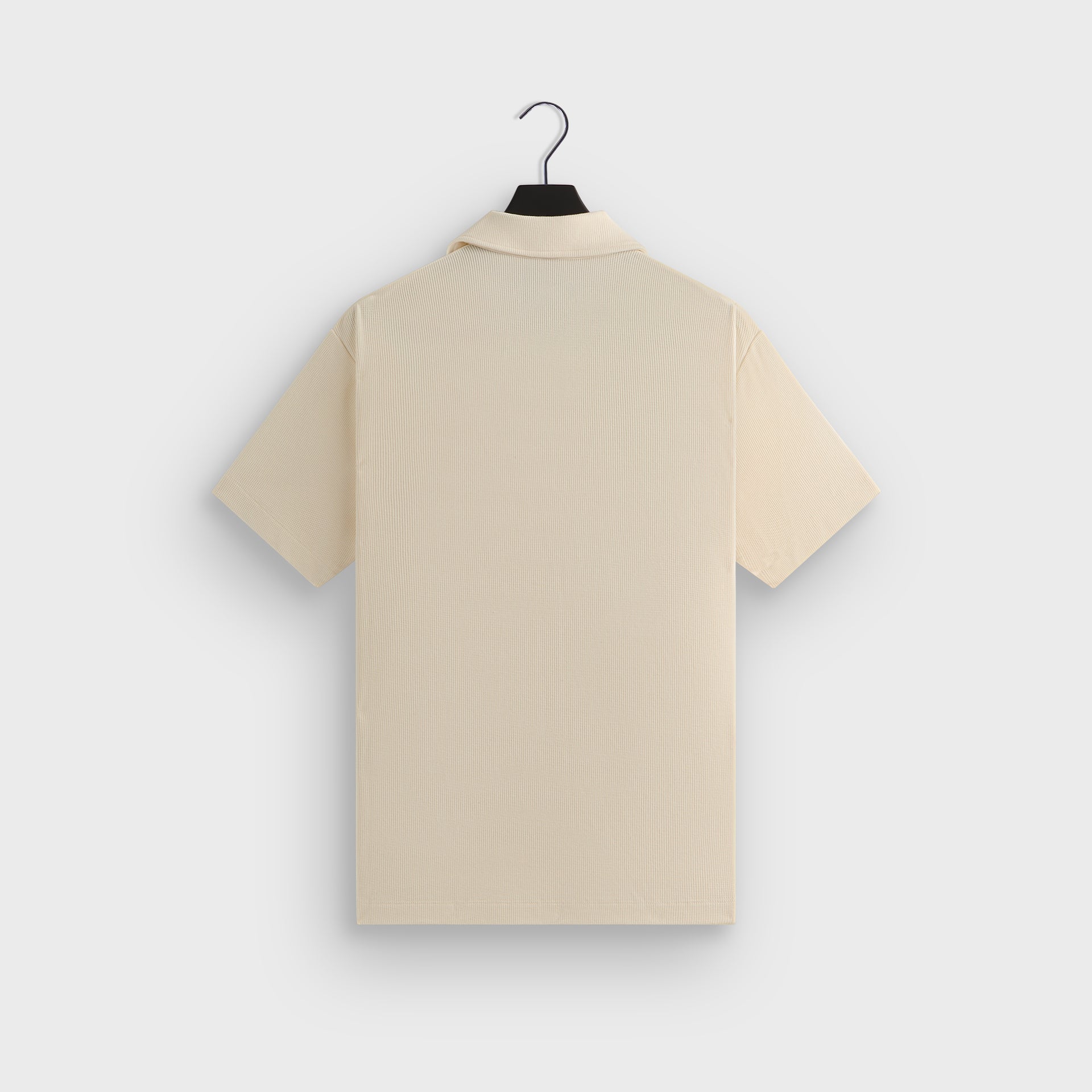 Kith Micro Waffle Drew Polo - Sandrift