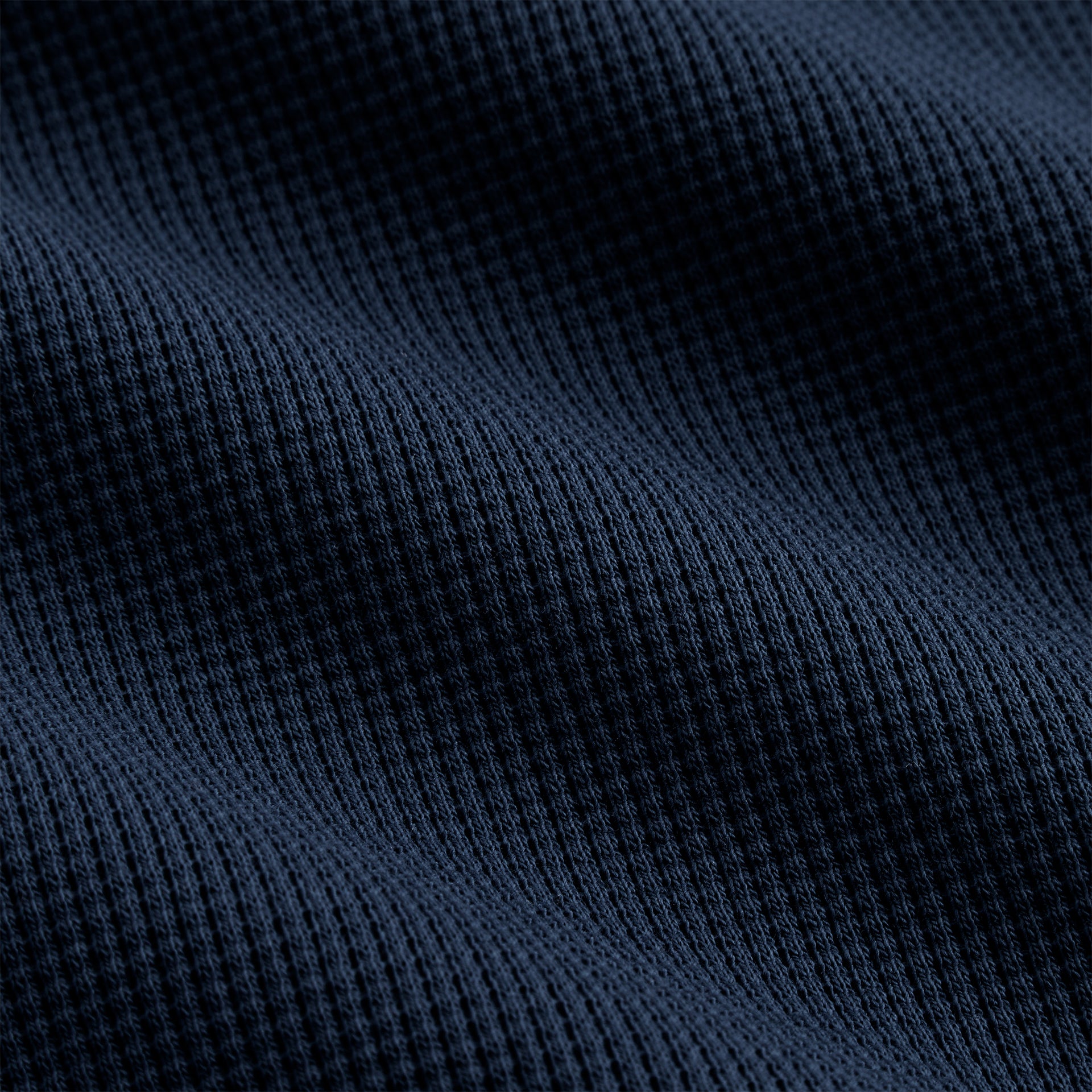 Kith Micro Waffle Drew Polo - Nocturnal