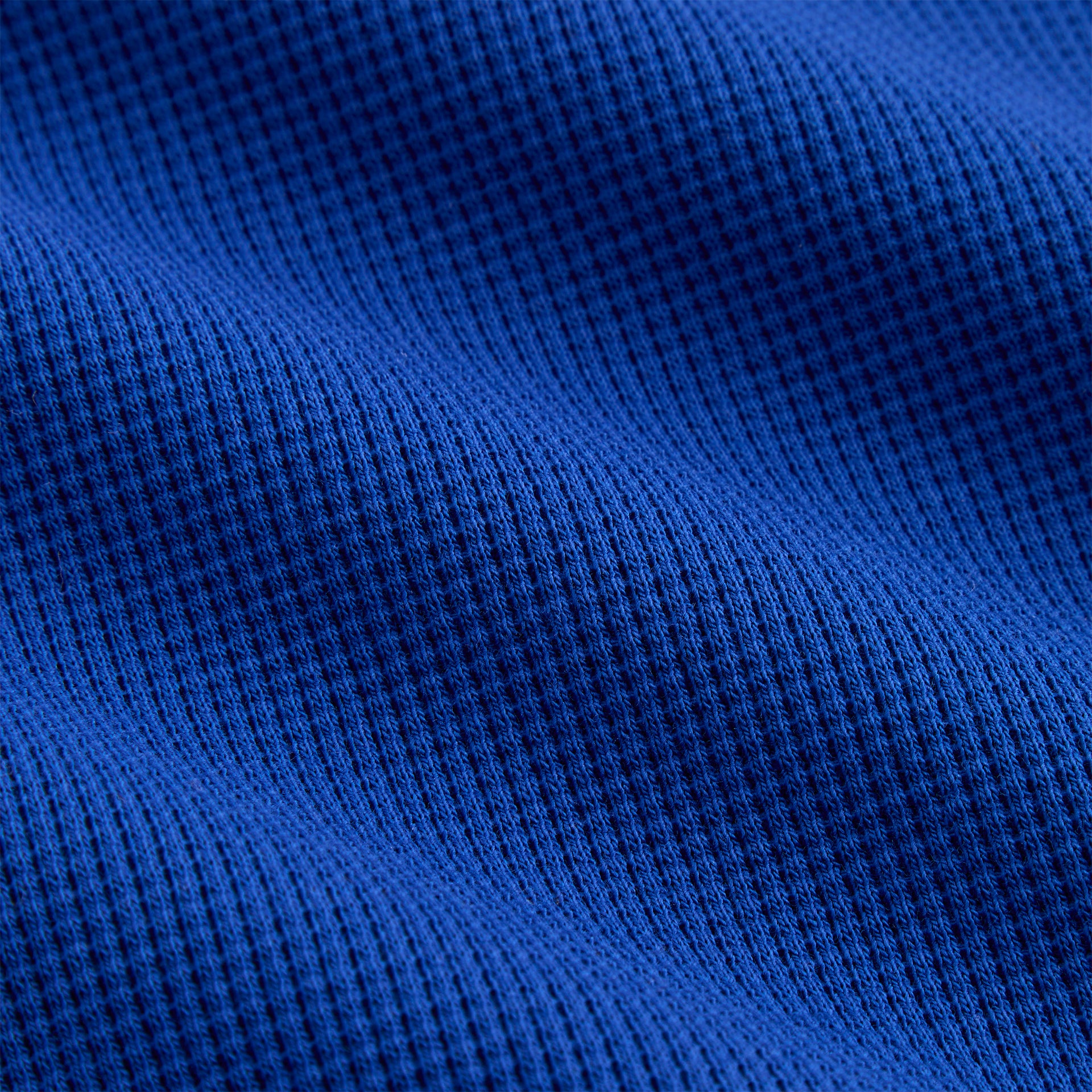 Kith Micro Waffle Drew Polo - Cyclone