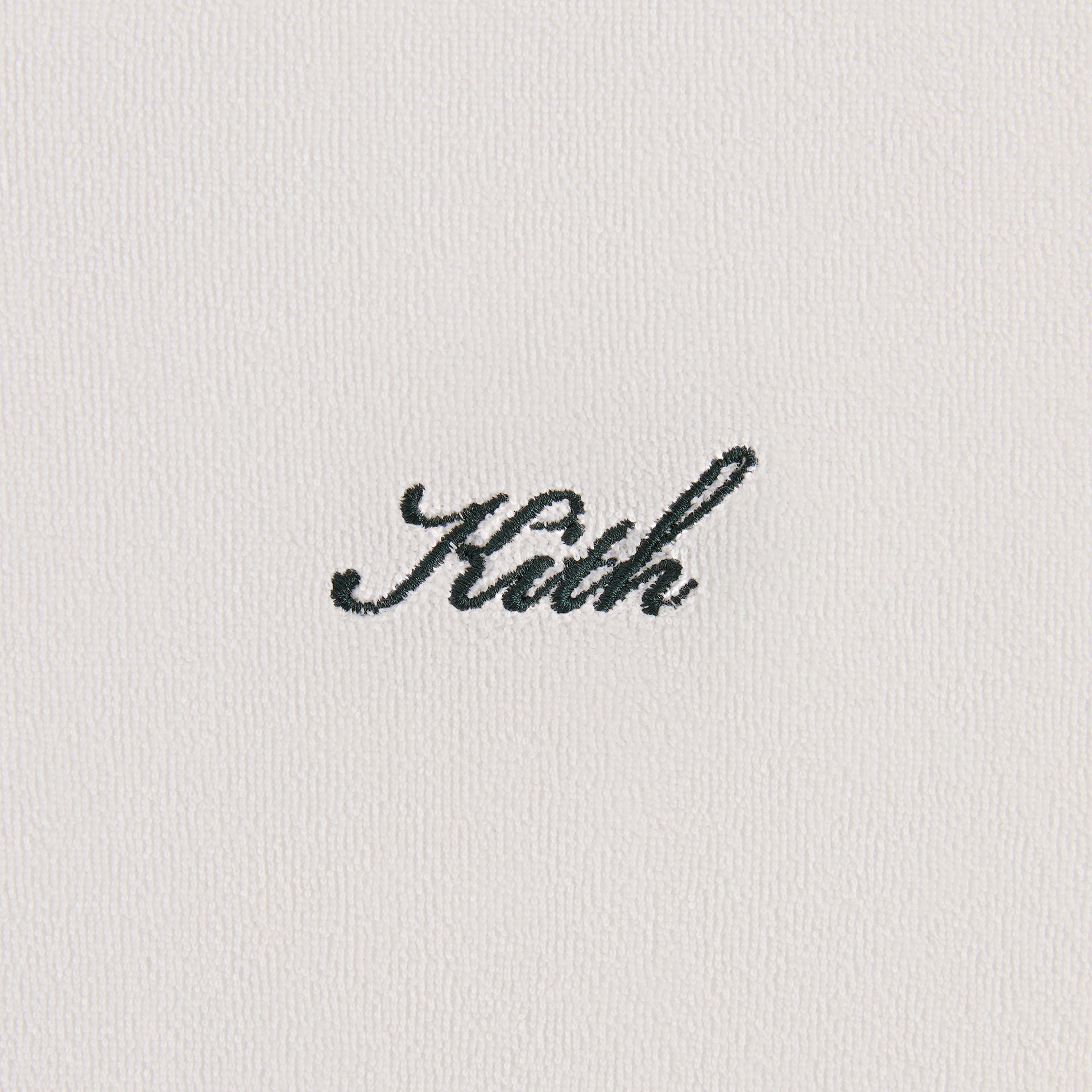 Kith Plush Terry Leo Polo - White