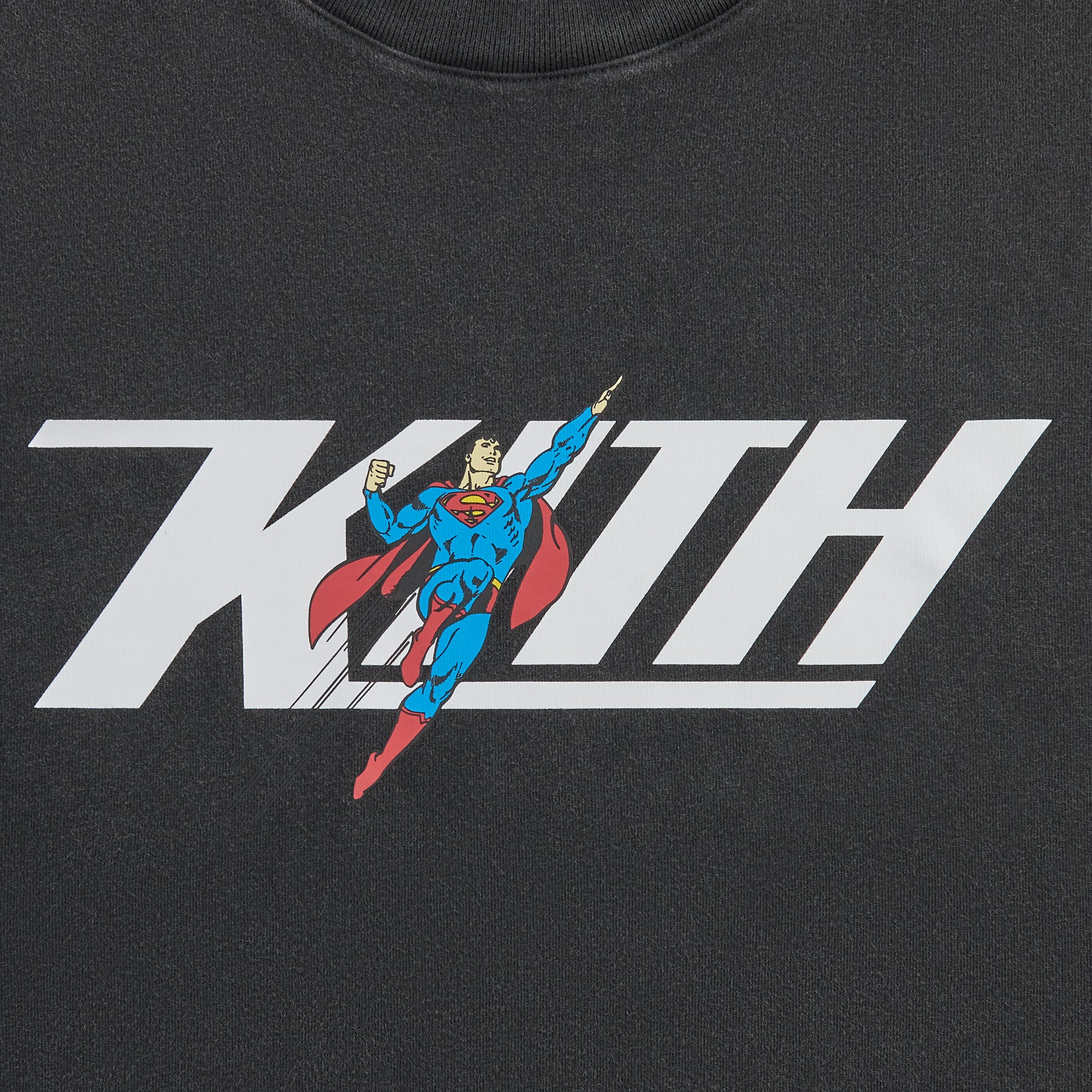 Superman | Kith Flight Vintage Tee - Black