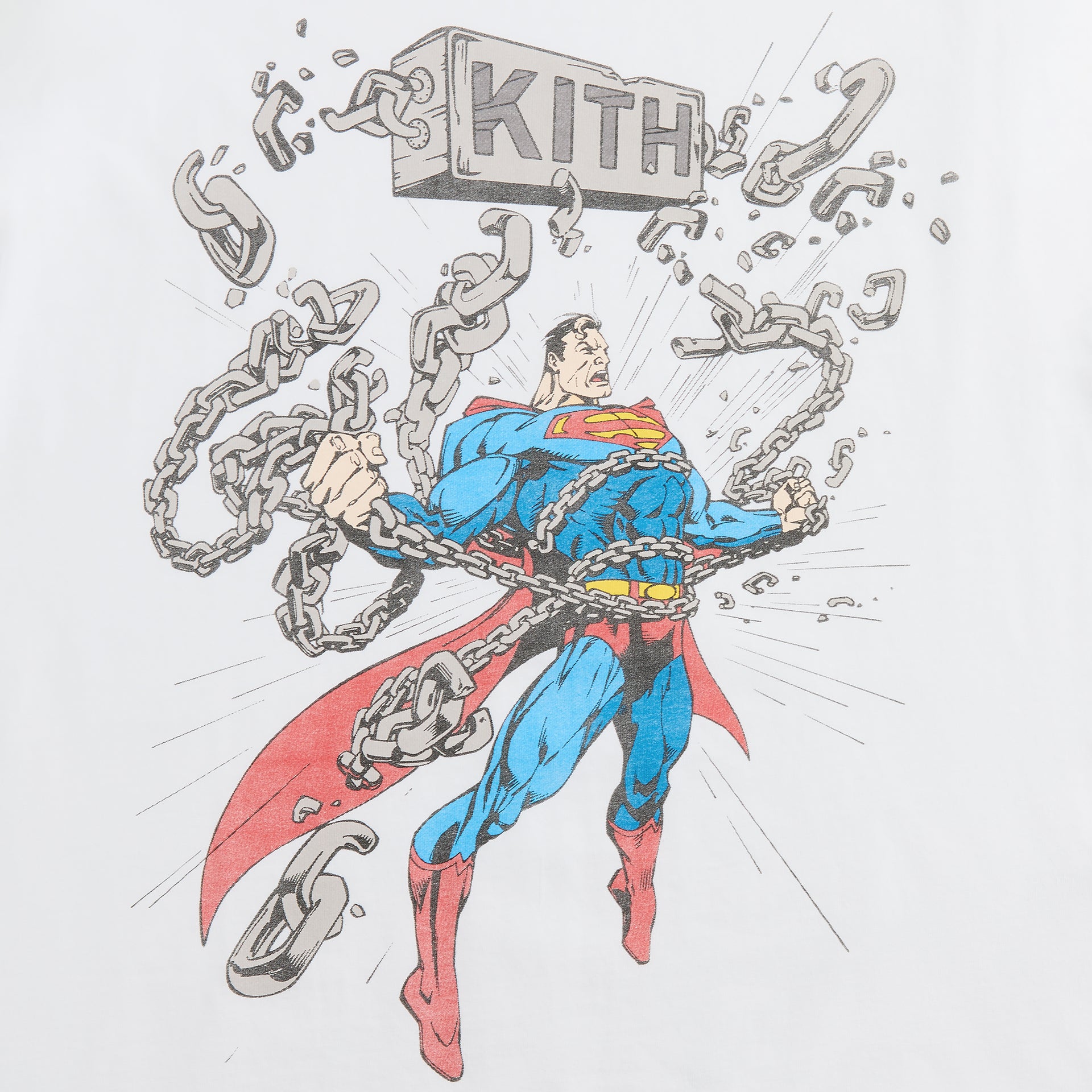 Superman | Kith Chains Vintage Tee - White