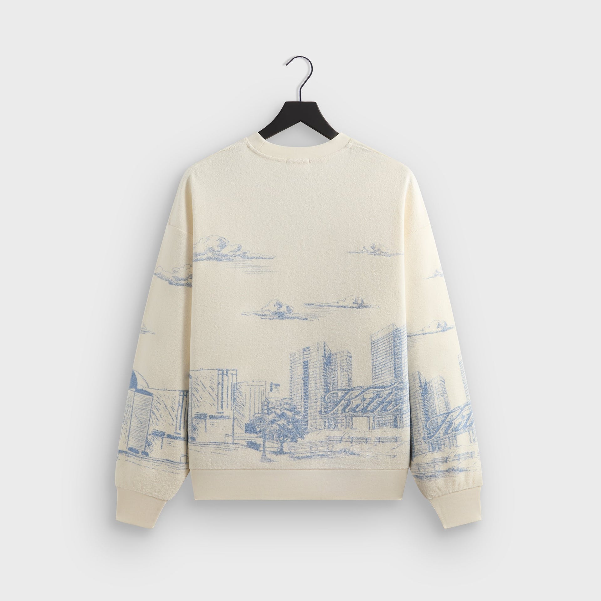 Kith New York Toile Nelson Crewneck - Sandrift