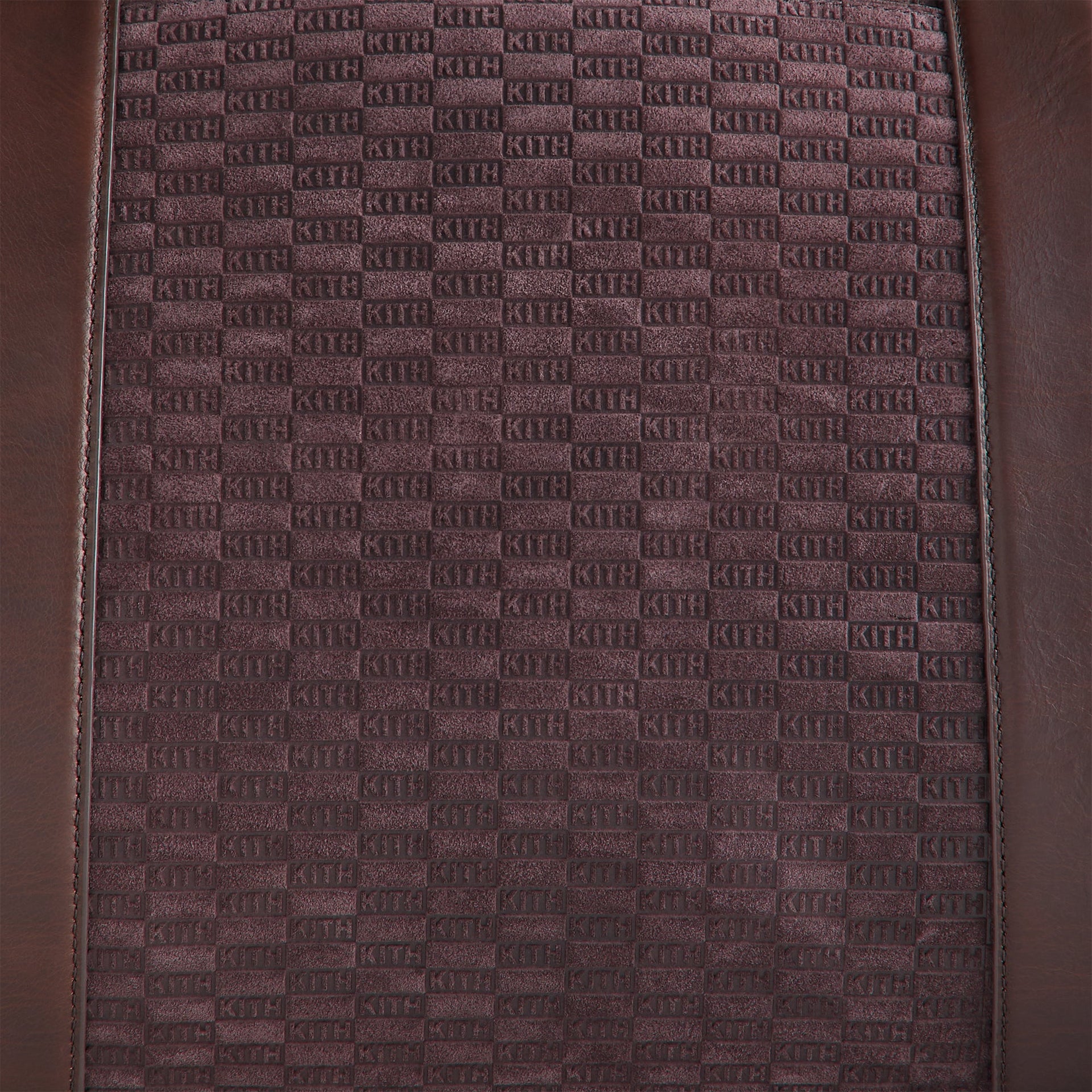 Kith Monogram Suede Traveler K55 Bag - Incognito