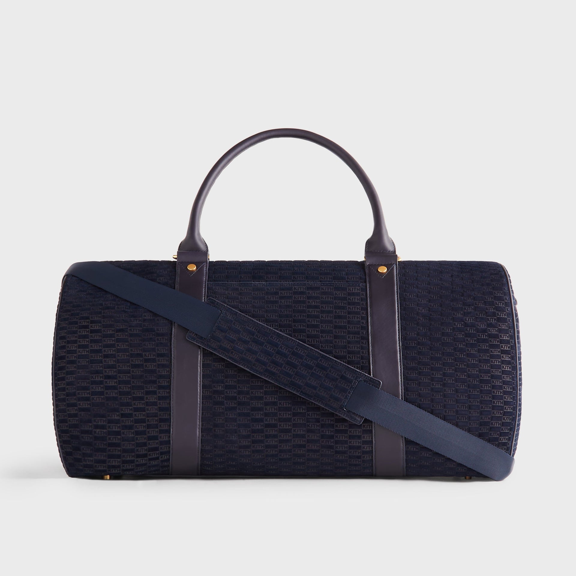 Erlebniswelt-fliegenfischenShops Monogram Suede Traveler K55 Bag - Ink