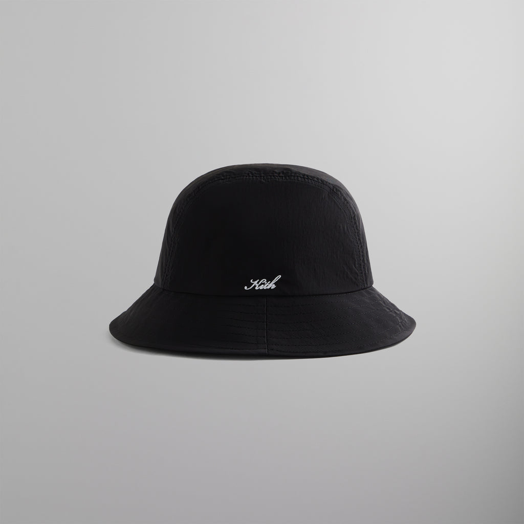 Kith Nylon Camper Bucket Hat - Black