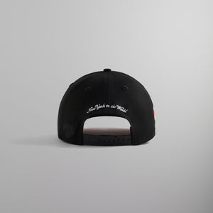 Kith & New Era for the New York Knicks Cotton 9FORTY A-Frame Snapback - Black
