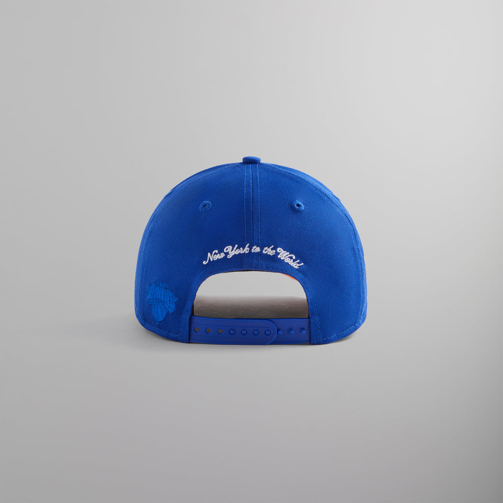 Kith & New Era for the New York Knicks Cotton 9FORTY A-Frame Snapback -  Royal