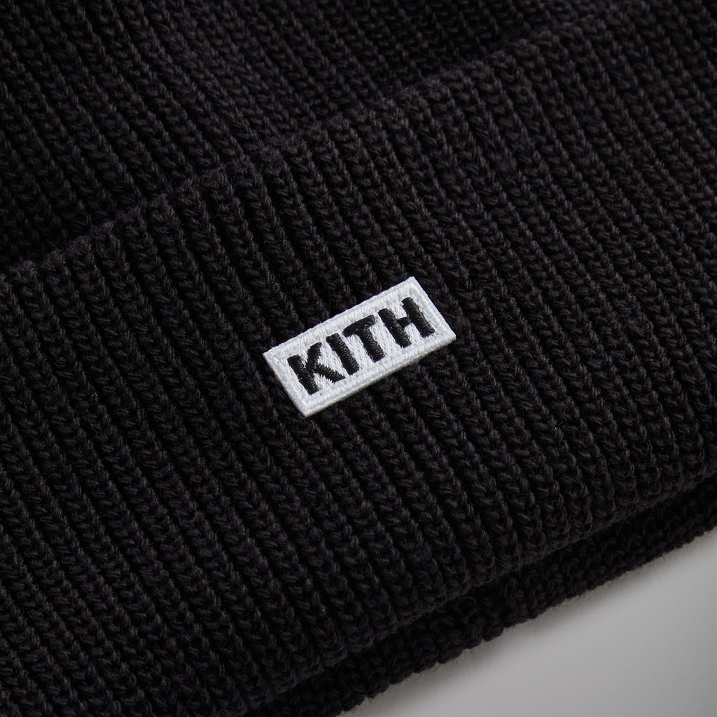 Kith Classic Beanie Black