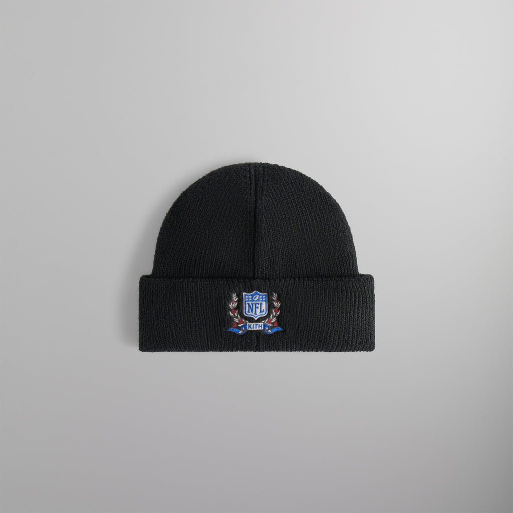 Kith for the NFL: Giants Mia Beanie - Black