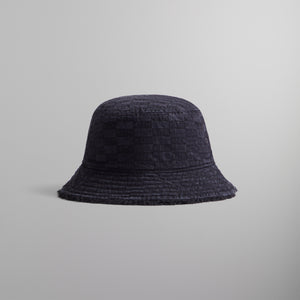 UrlfreezeShops Reversible new Hat in Denim & Sherpa - Black