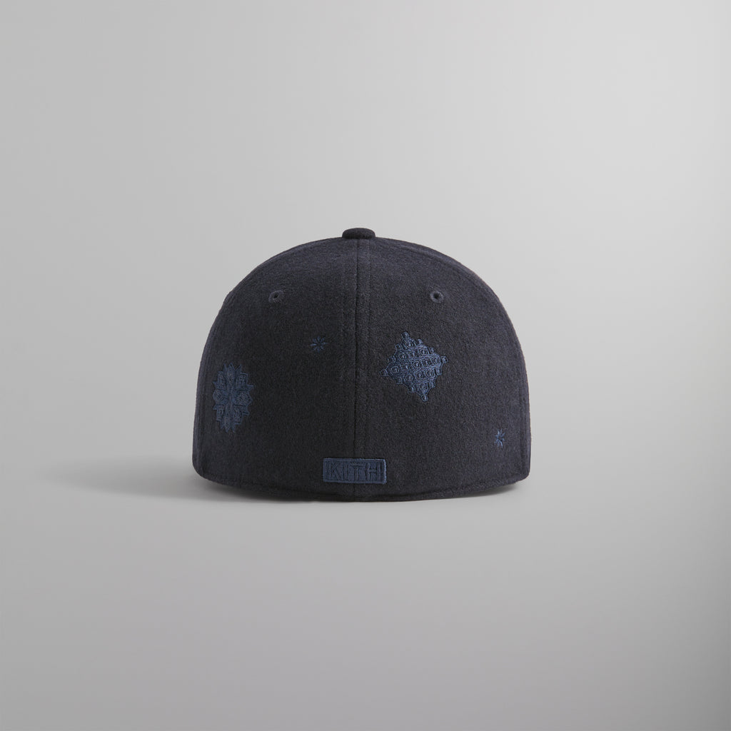 Kith for the New York Yankees Bandana Unstructured Fitted Cap - Noctur