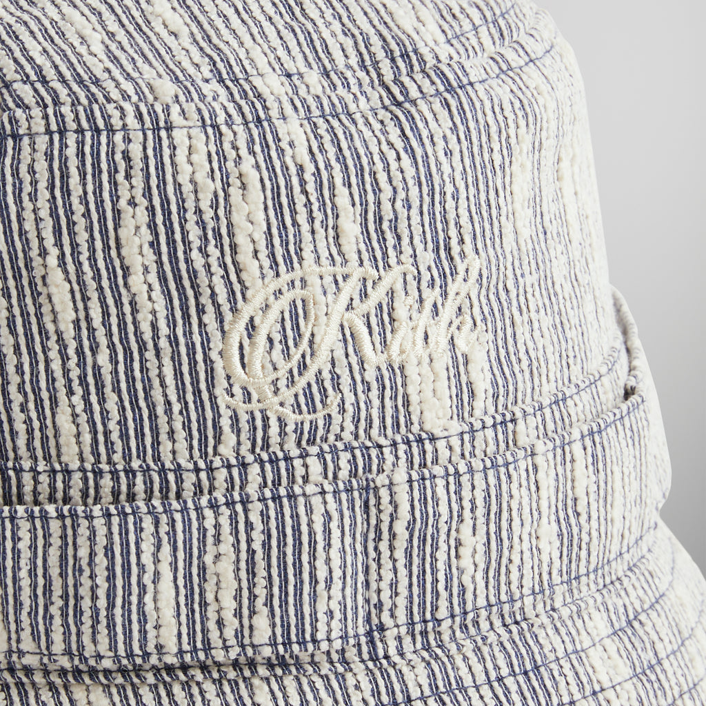 Kith Slub Boucle Clemens Bucket Hat - Ink