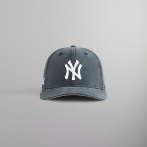 Kith & New Era for the New York Yankees Cupro Linen 59FIFTY Low Profile Fitted Cap - Black