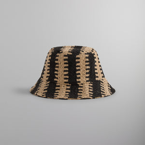 Kith Geo Crochet Dawson Bucket Hat - Shea