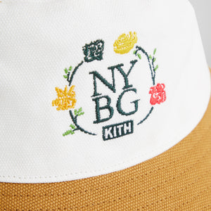 UrlfreezeShops for New York Botanical Garden Two Tone Canvas Dawson Bucket New Hat - Sandrift