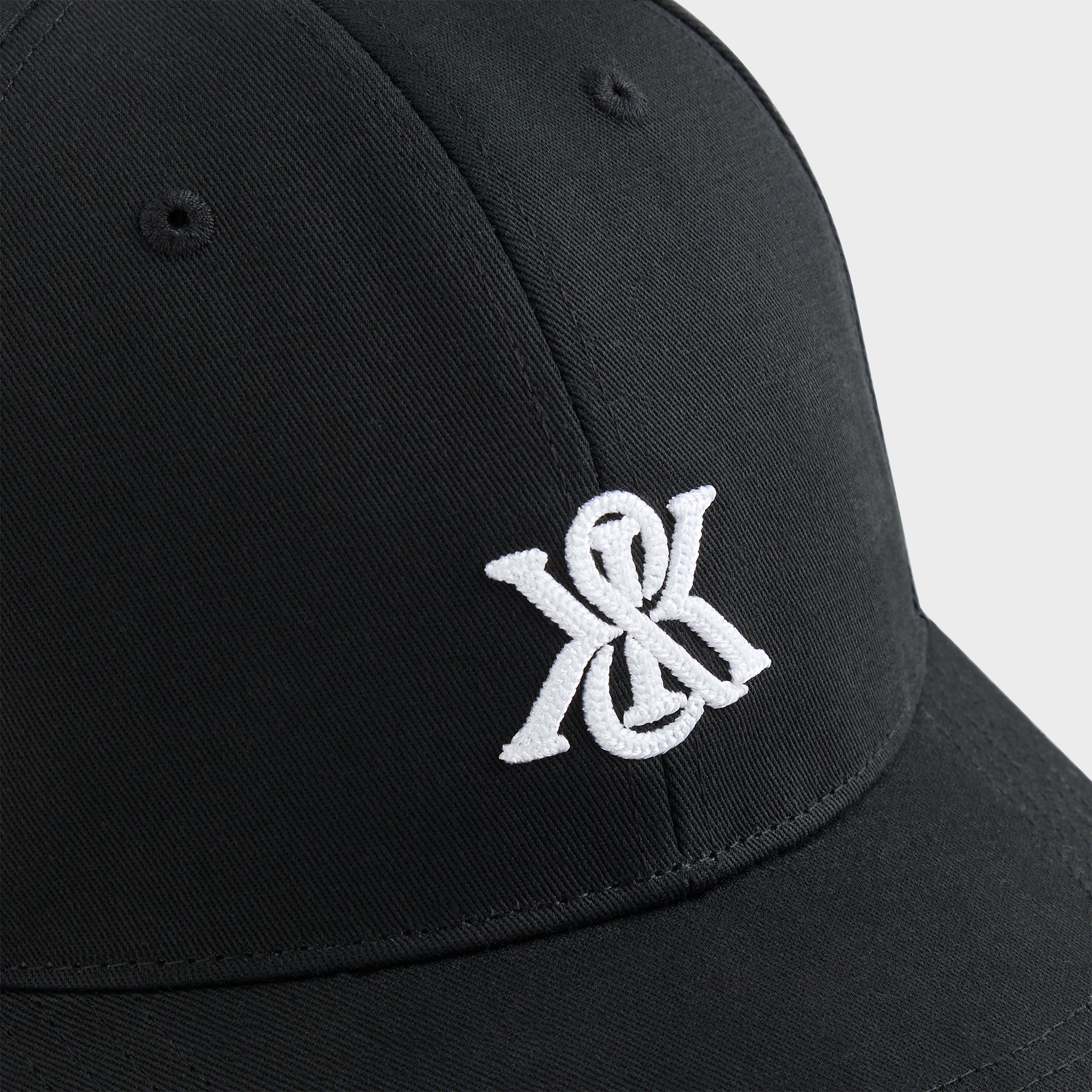 Kith Greenwich Two-Button Twill Classic Cap - Black